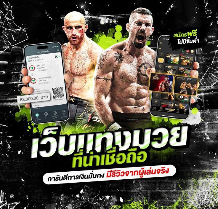 เว็บแทงมวยการันตีความมั่นคง